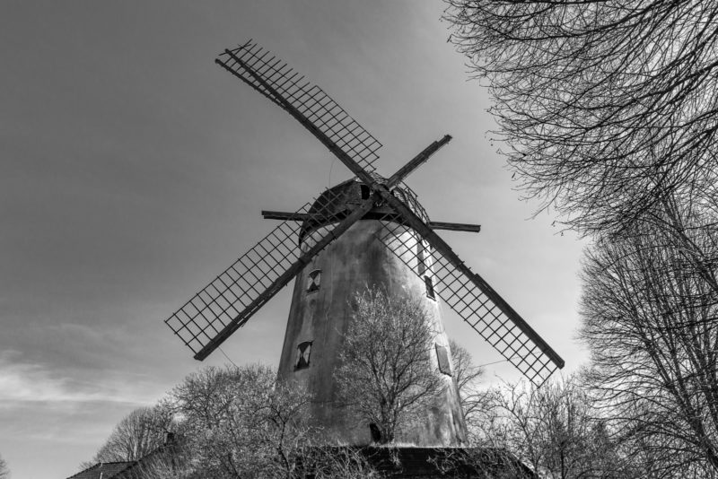 Die alte Windmühle von Immerath